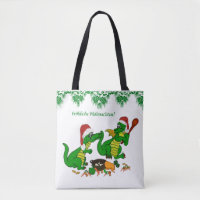 Weihnachts Drachen , auf Deutsch