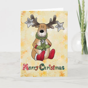 Weihnachtselch Holiday Card