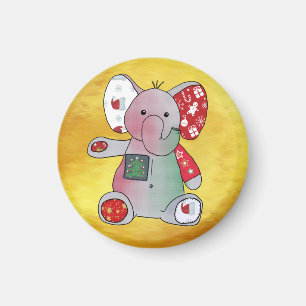 Weihnachtselefant magnet