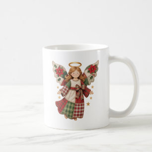 Weihnachtsengel mit goldenen Sternen Coffee Mug