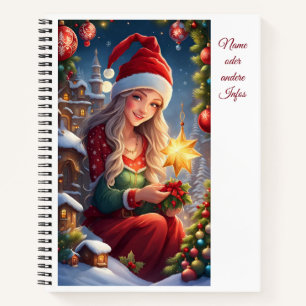 Weihnachtsgrüße Notebook