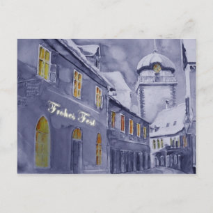 Weihnachtskarte Leoben Postcard