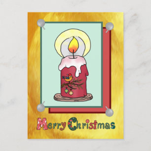 Weihnachtskatze Postcard