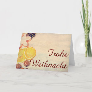 Weihnachtsmotiv mit Früchten... Holiday Card