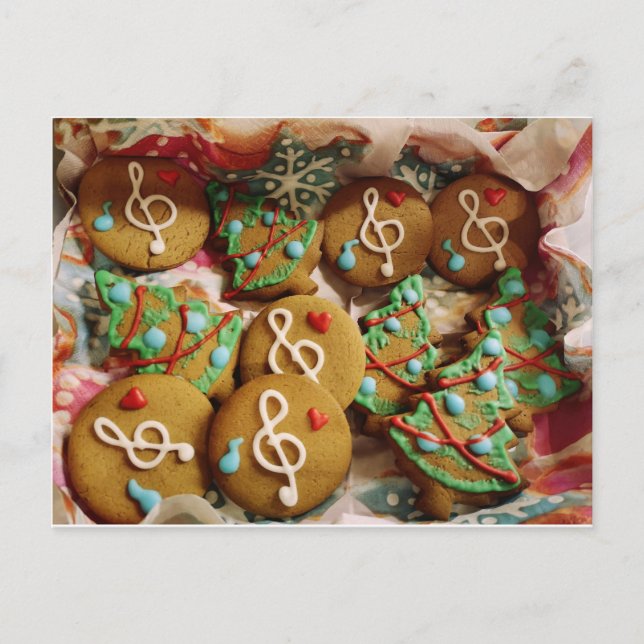 Weihnachtsplätzchen Postcard (Front)