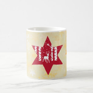 Weihnachtsstern coffee mug