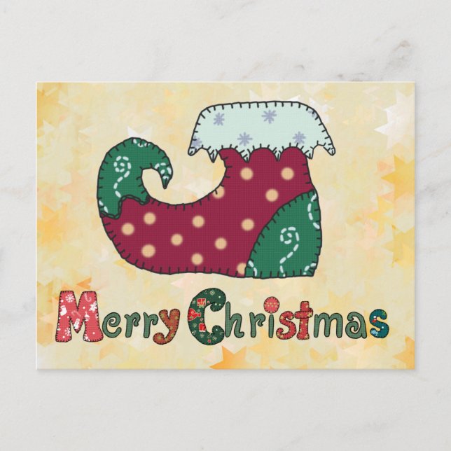 Weihnachtsstiefel Postcard (Front)