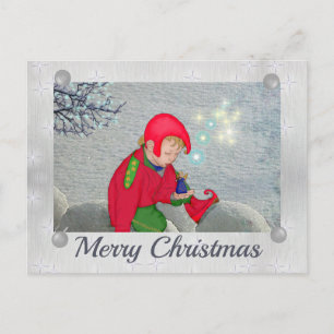 Weihnachtswichtel Postcard