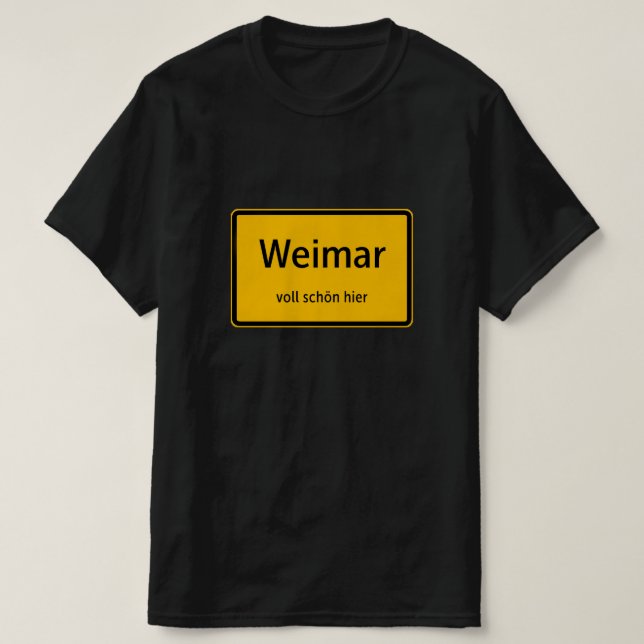 Weimar Men's T-Shirt Shirt (Design Front)