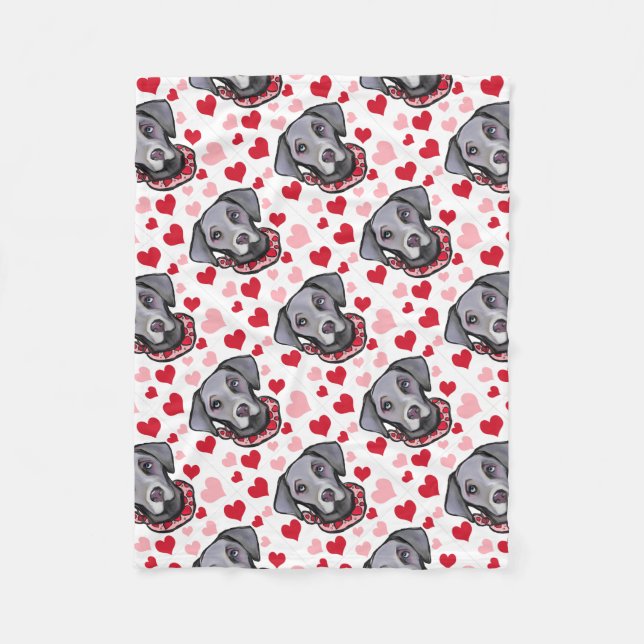 WEIMARANA FLEECE BLANKET (Front)