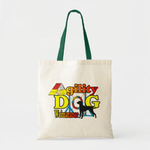 Weimaraner Agility Shirts Gifts Tote Bag