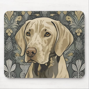 Weimaraner AI Art Mouse Pad