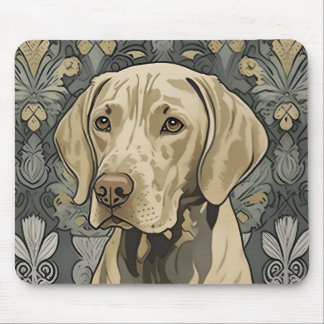 Weimaraner AI Art Mouse Pad