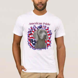Weimaraner American Pride T-shirt