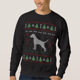 Weimaraner Christmas Ugly Sweater Funny Dog Lover