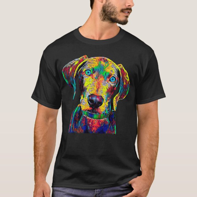 Weimaraner Dog Breed Pet Breed True Friend T-Shirt (Front)