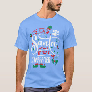 Weimaraner Dog Christmas Dog breed girl girl T-Shirt