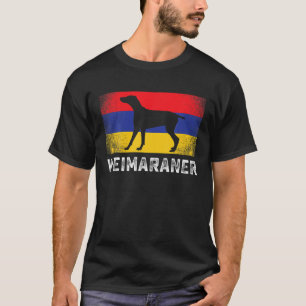 Weimaraner Dog Pet Lover Vintage- Armenia Vintage T-Shirt
