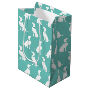 Weimaraner Dog Puppy Medium Gift Bag