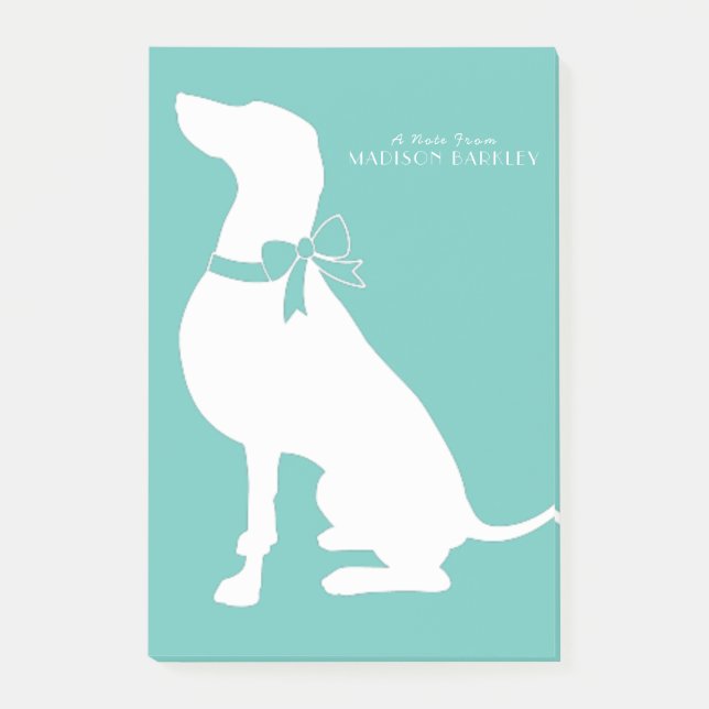 Weimaraner Dog Puppy Post-it Notes (Front)