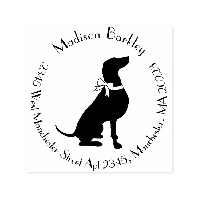 Weimaraner Dog Puppy Self-inking Stamp (Design)