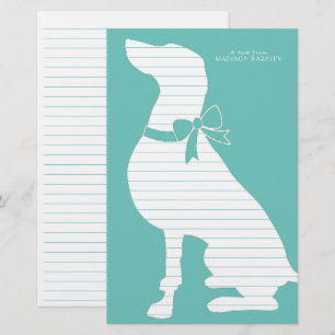 Weimaraner Dog Puppy Stationery