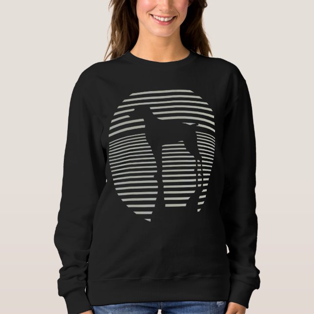Weimaraner Dog Sweatshirt (Front)
