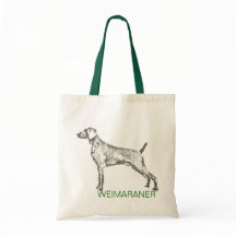 Weimaraner Dog Tote Bag