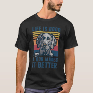 Weimaraner Dog Weimaraner Dog Dad Mum Men Women T-Shirt