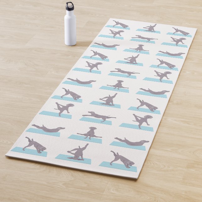 Weimaraner dog Yoga Mat (In Situ)