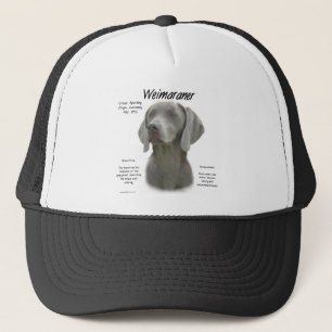 Weimaraner History Design Trucker Hat