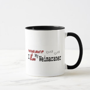 Weimaraner (I Love) Mug