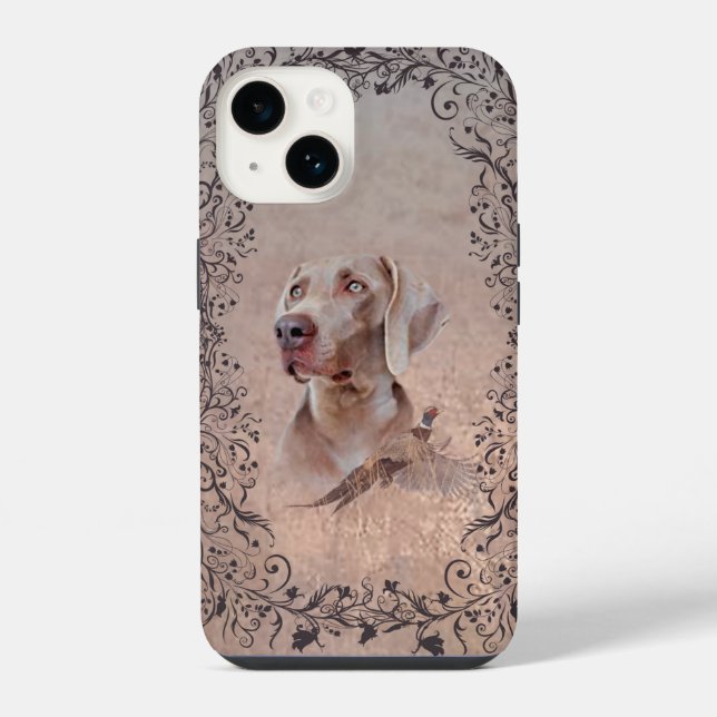 Weimaraner  iPhone case (Back)