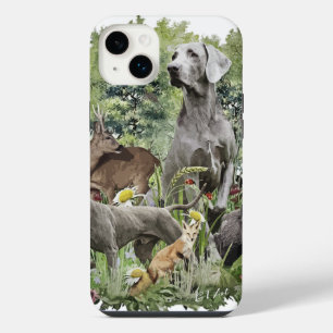 Weimaraner iPhone 14 plus case