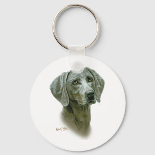Weimaraner Key Ring