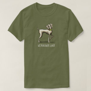 Weimaraner Lover Personalised T-Shirt