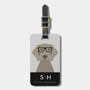 Weimaraner Luggage Tags