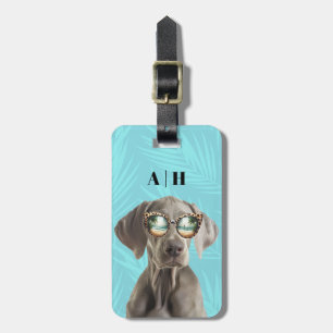 Weimaraner Luggage Tags