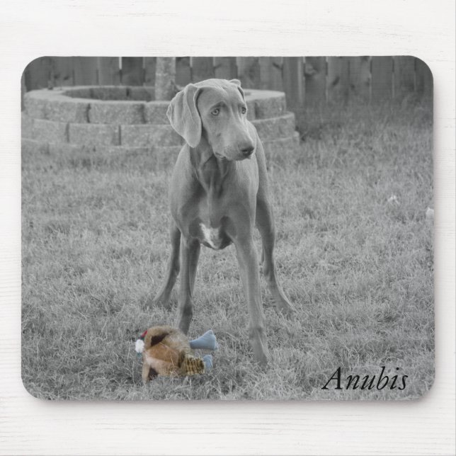 Weimaraner Mouse Mat (Front)