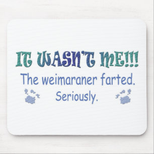 Weimaraner Mouse Mat