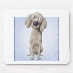 Weimaraner Mouse Mat