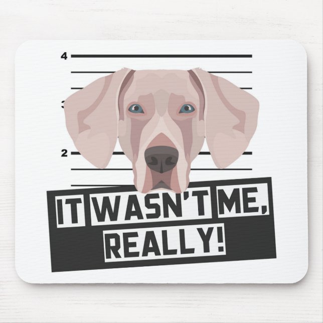 Weimaraner Mouse Pad (Front)