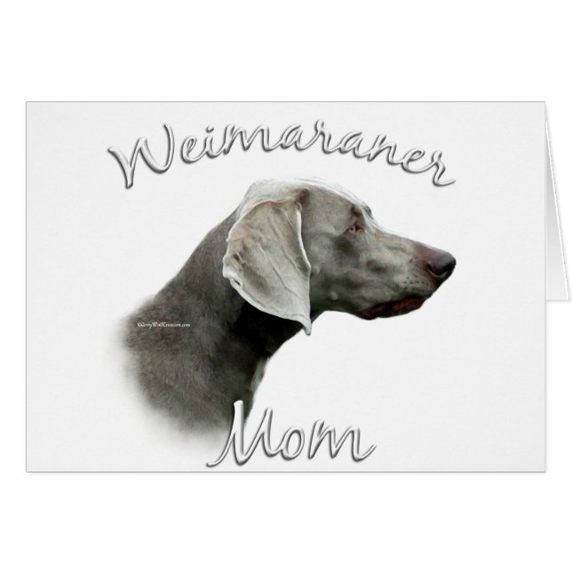 Weimaraner Mum 2 (Front Horizontal)