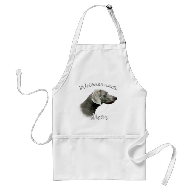 Weimaraner Mum 2 Standard Apron (Front)