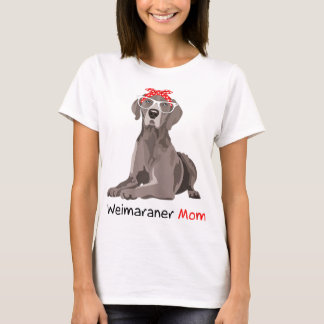Weimaraner Mum Bandanna Womens Weimaraner Dog T-Shirt