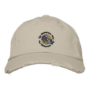 Weimaraner Nation : The Weimaraner Way Embroidered Hat