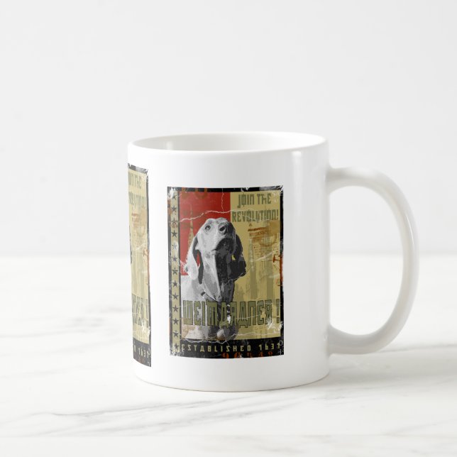 Weimaraner Nation : Vintage Weimaraner! Coffee Mug (Right)