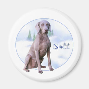 Weimaraner Noel - Magnet