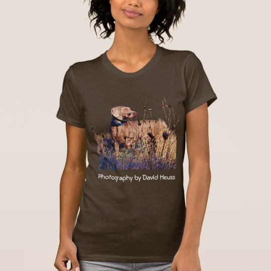Weimaraner On Retrieve T-Shirt