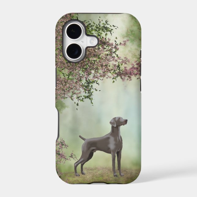 Weimaraner Phone Case (Back)